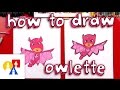 How To Draw Owlette From PJ Masks