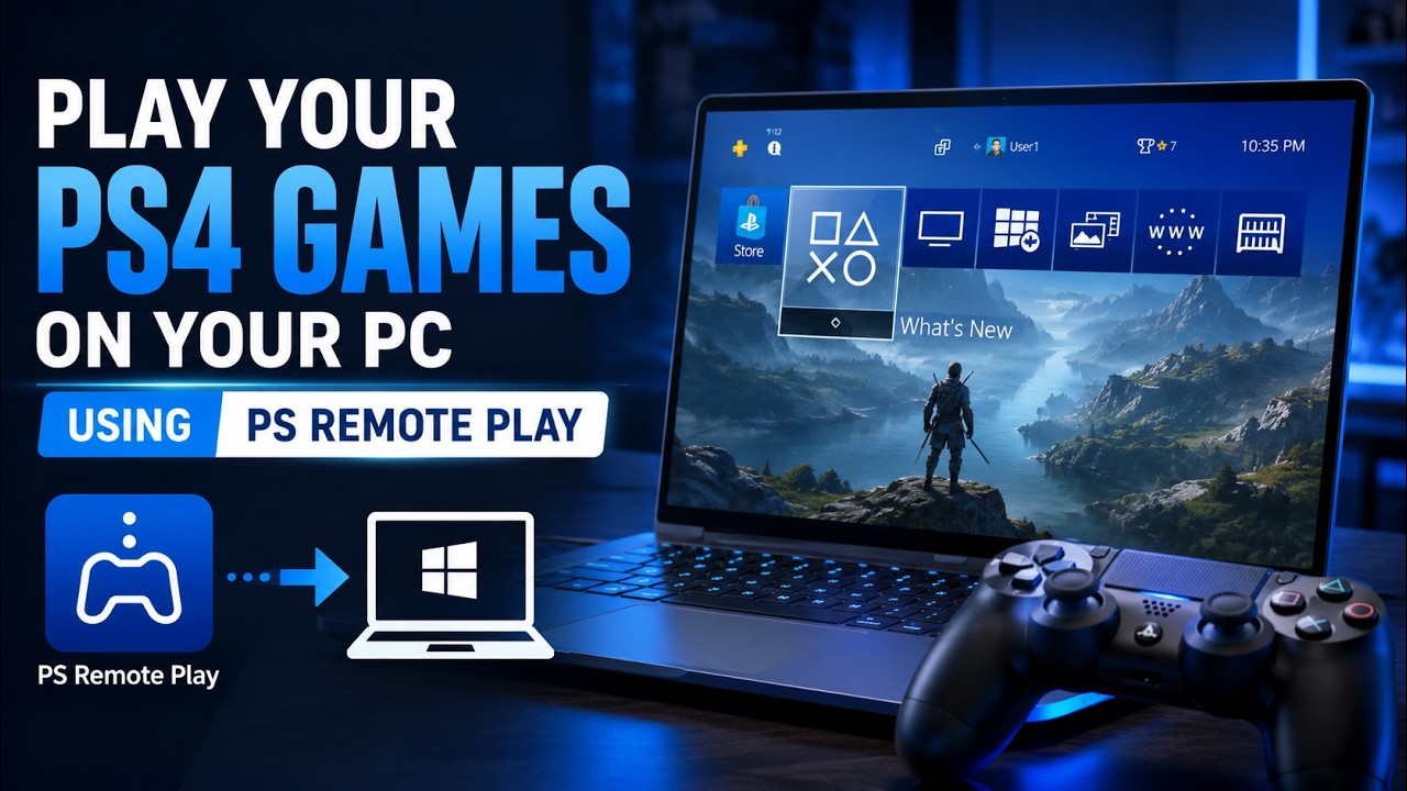 Pc Ps How to Play PS4 Games on PC with PS Remote Play ( Easy Guide) - YouTube