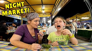 CHEAP THAI STREET FOOD at a LOCAL BANGKOK NIGHT MARKET 🇹🇭 | Sai Tai Mai Center