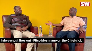 Pitso Mosimane opens up about what needs to be done at Chiefs, the AFL and the Nigeria national job