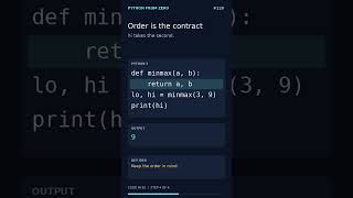 Python Functions: Return Two