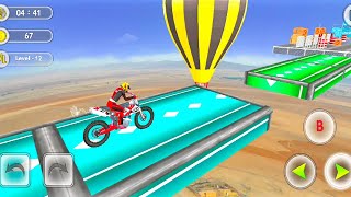 Bike Stunt 2 Game - Solo Bike Racing Impossible Track | Bike 3D Games | Bike Games #53 screenshot 5