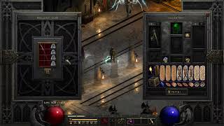 Diablo 2 Resurrected: making the BEST MERCenary weapon (INFINITY)