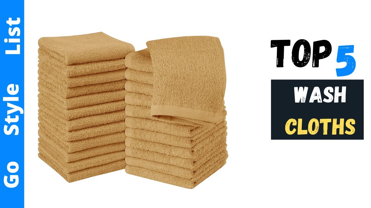 Different types of washcloths hotsell