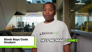 Black Boys Code Students - "Why I love coding"