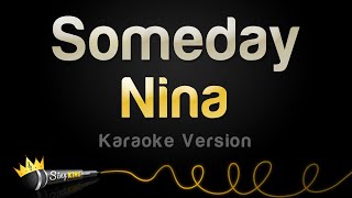 Video thumbnail of "Nina - Someday (Karaoke Version)"