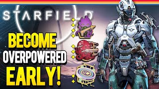 Starfield  How To Become Insanely OP Early! Best Skills You Need To Unlock First (Sarfield Tips)