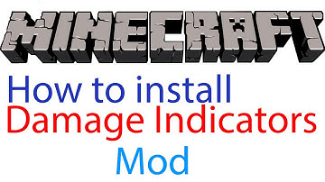 Minecraft 1.7.2/1.8 - How to install Damage Indicators Mod (OUTDATED)