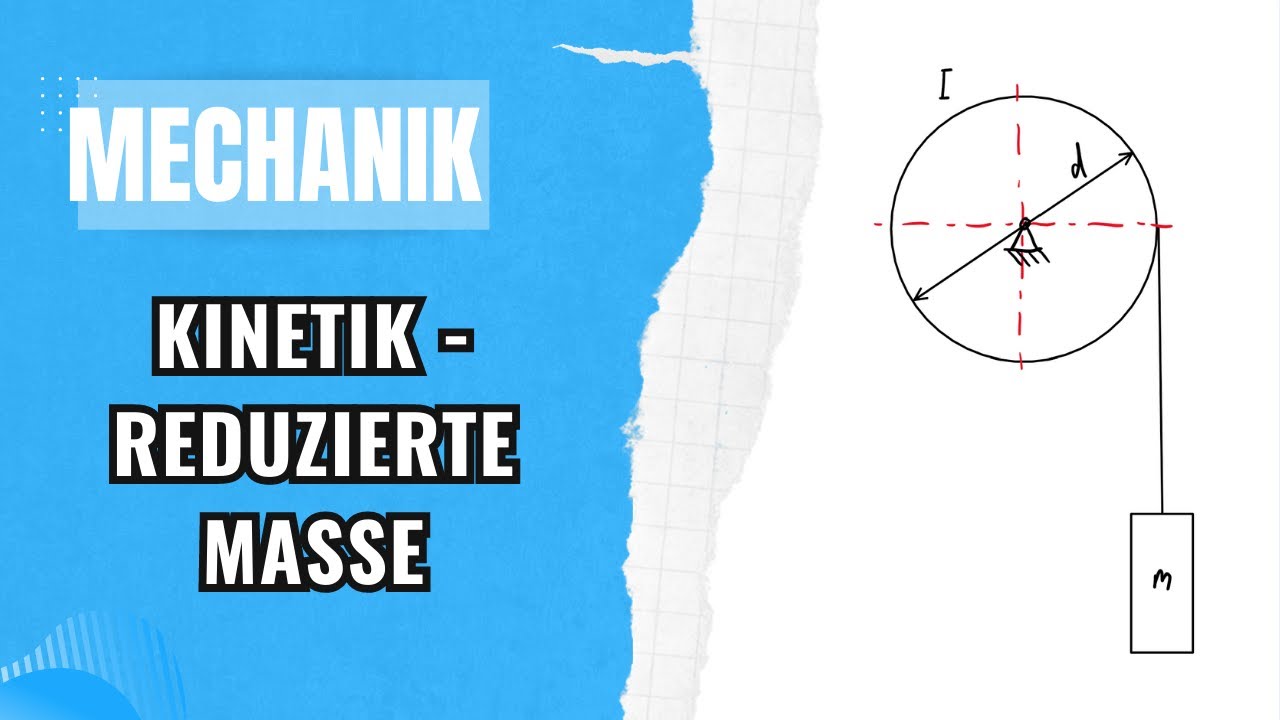 Reduziertes Massenträgheitsmoment anwenden | Mechanik Kinetik | Teil 1