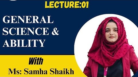 GSA | Lecture-01| Astronomy| Ms. Samha Shaikh| #css #pms 