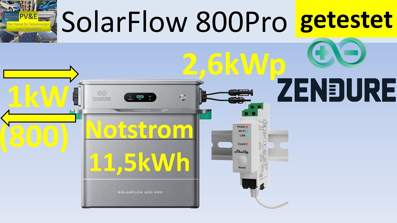 Zendure SolarFlow800Pro - ein würdiger Nachfolger für den Hyper?