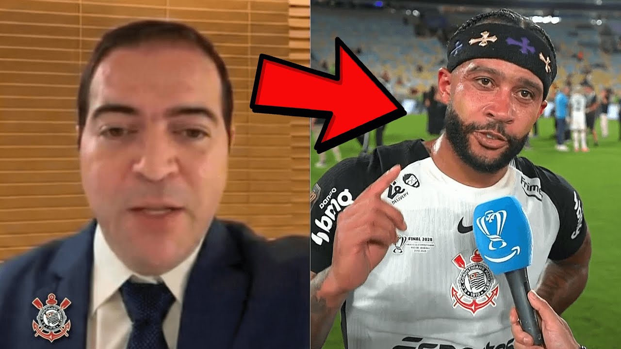 🚨🚨OLHA O QUE MARCELO FALOU SOBRE MEMPHIS DEPAY NO CORINTHIANS - YouTube