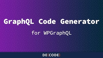 GraphQL Code Generator for WPGraphQL