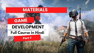UE5 Materials Full Explained in Hindi 🔥 | Unreal Engine 5 Material Nodes, Functions &amp; Setup | Part 7