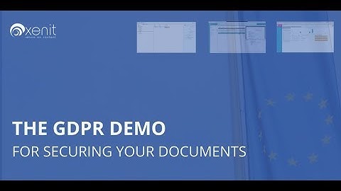 A practical solution for securing your documents under GDPR