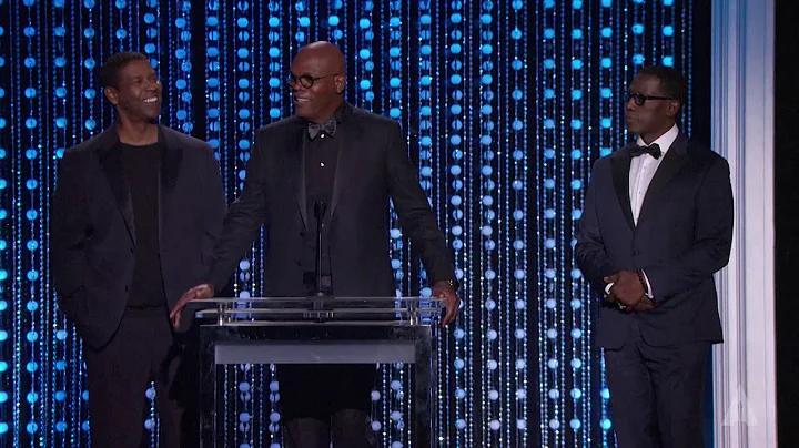 Samuel L. Jackson, Denzel Washington and Wesley Sn...