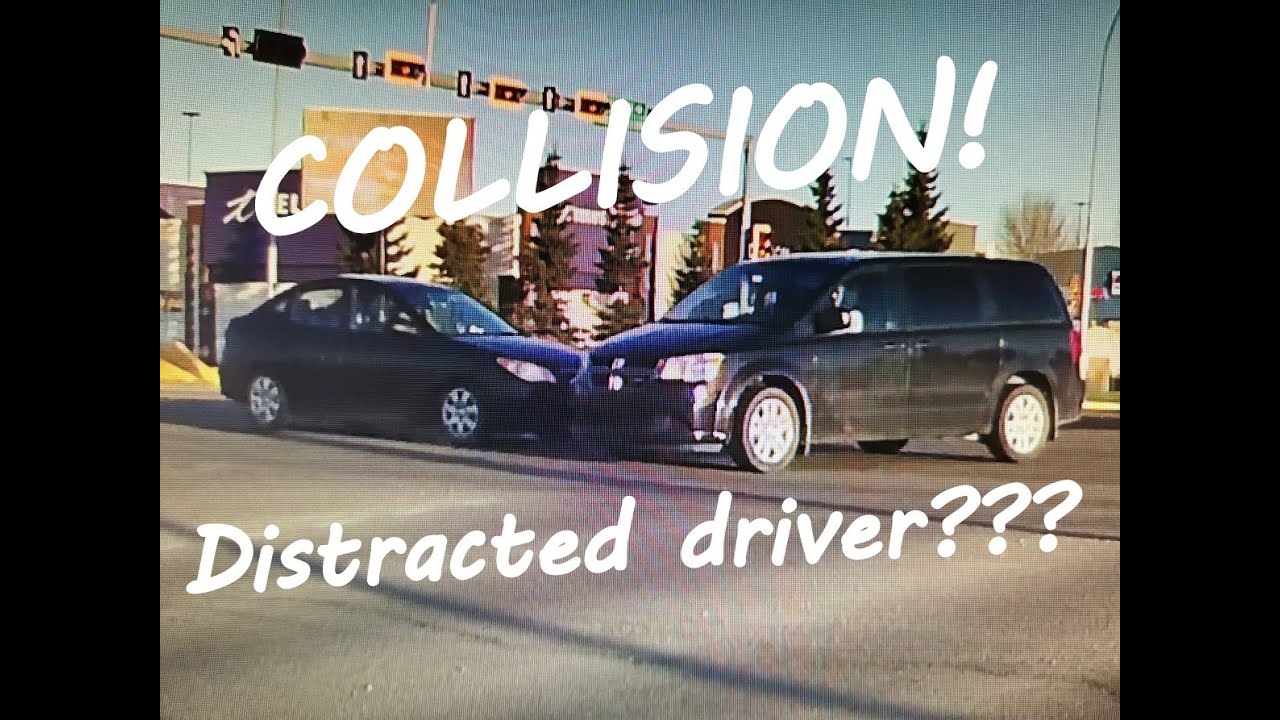 DASH CAM - Distracted Driver?! - YouTube