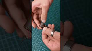 Cross stitching (Corset stitching) on a belt loop. Video requested by a follower.