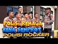 BINTARA POLISI REMAJA KENA SEMPROT DARI POLISI ROCKER