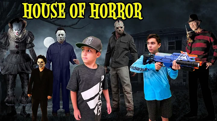 HOUSE OF HORROR | SCARY HOUSE with VILLAINS | D&D ...