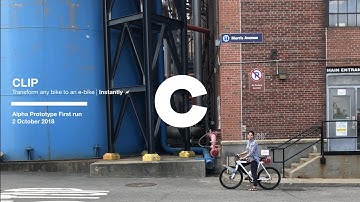 CLIP | Alpha Prototype | First test run | 🚲⚡️🌳🌲