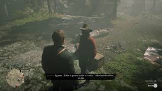 Arthur Tells Uncle His Dying Wish - Red Dead Redemption 2