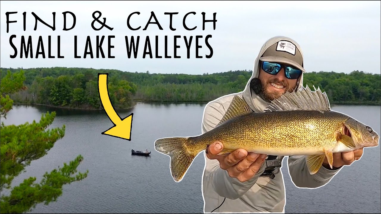 SMALL Lake SECRETS that Catch a TON of Summer Walleyes! 