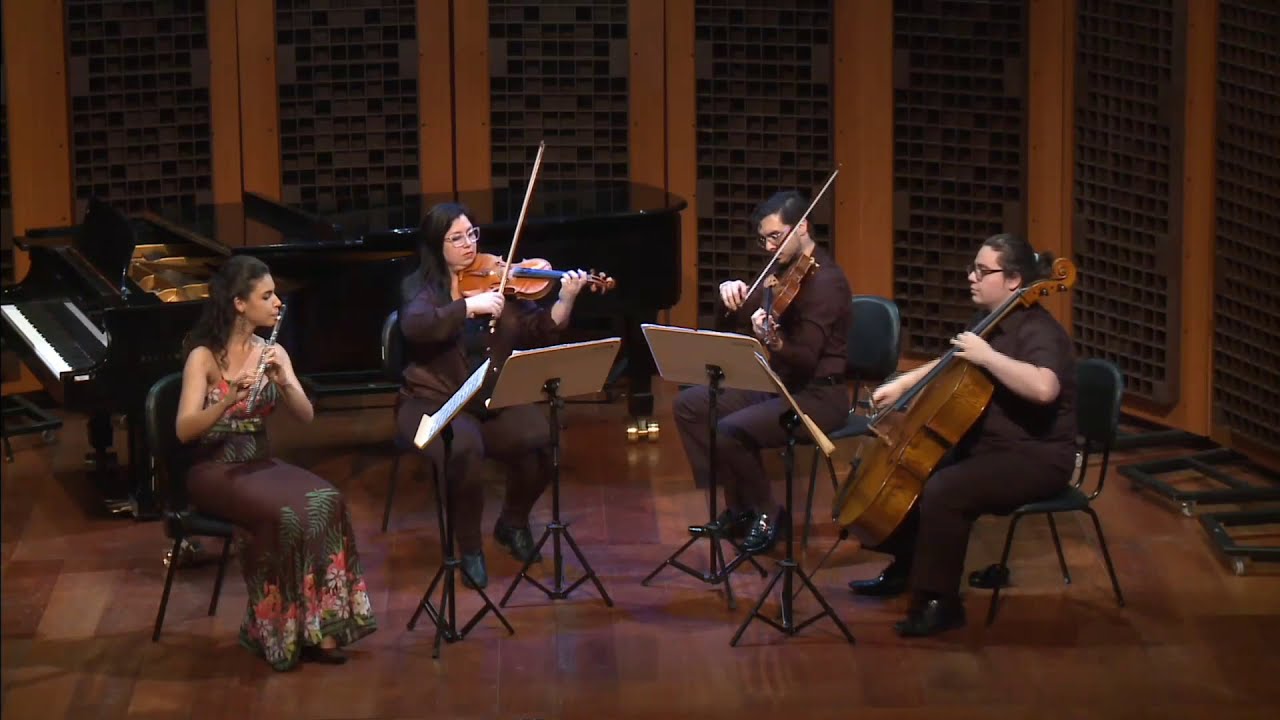 Watch Mozart - Quarteto para Flauta e Cordas (Flute Quartet) K. 285 on YouTube Watch Mozart - Quarteto para Flauta e Cordas (Flute Quartet) K. 285 on YouTube
