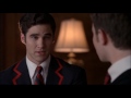 Glee - Kurt and Blaine's first kiss 2x16