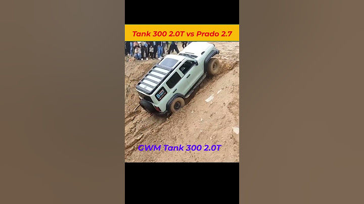 GWM Tank 300 2.0T vs Land Cruiser Prado 2.7L PK Off-road #offroad #tank300