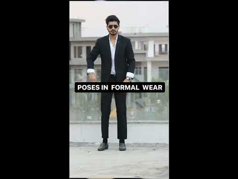 Formal Photoshoot pose For Man || Formal dress photoshoot pose for man || formal  pose Ideas || - YouTube