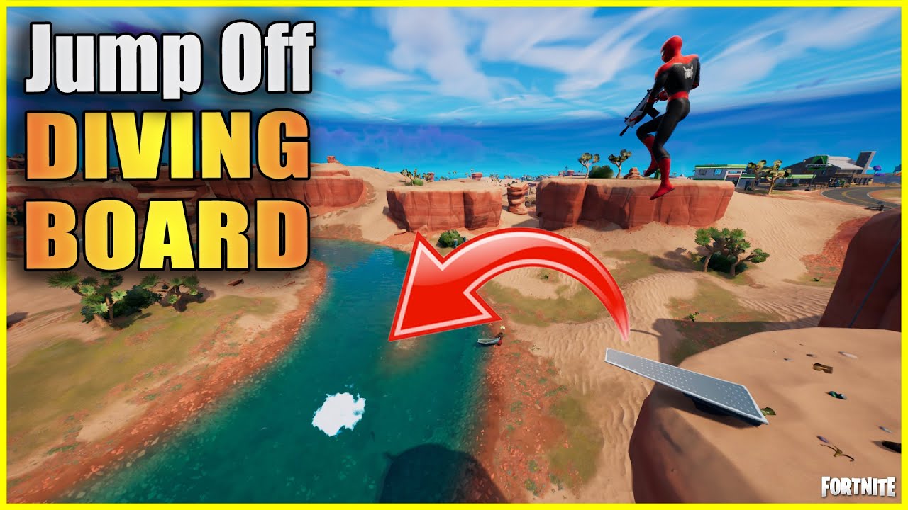 How to Jump Off of a Diving Board (Full Guide) // Fortnite Season 3