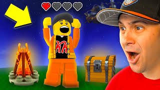 Surviving 24 Hours in Lego Fortnite (with @TheFrustratedGamer )