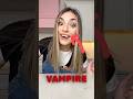 You didn&rsquo;t know turning into a vampire was this easy!! 😱👀 #vampire #halloween