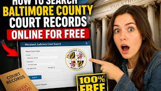 How to search Baltimore County court records online for free