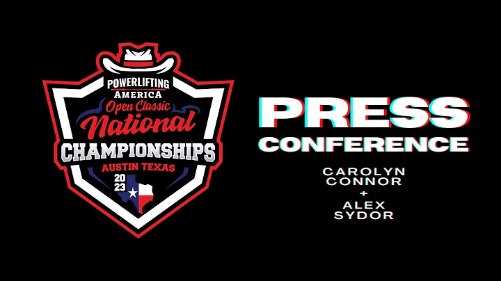 Carolyn Connor and Alex Sydor Press Conference, Po...