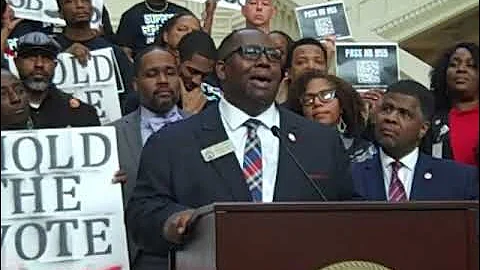 GA Black Legislative Caucus Chair, Carl Gilliard Presser on HB 955 Reparations Now!