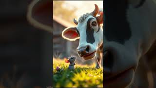 Bella and the Brave Little Mouse #cowtales #cow #animalstories #rescue#respect #mouse  #danger