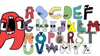 alphabet lore A-Z lore song remix they are different but they are having fun | lore alphabet memes