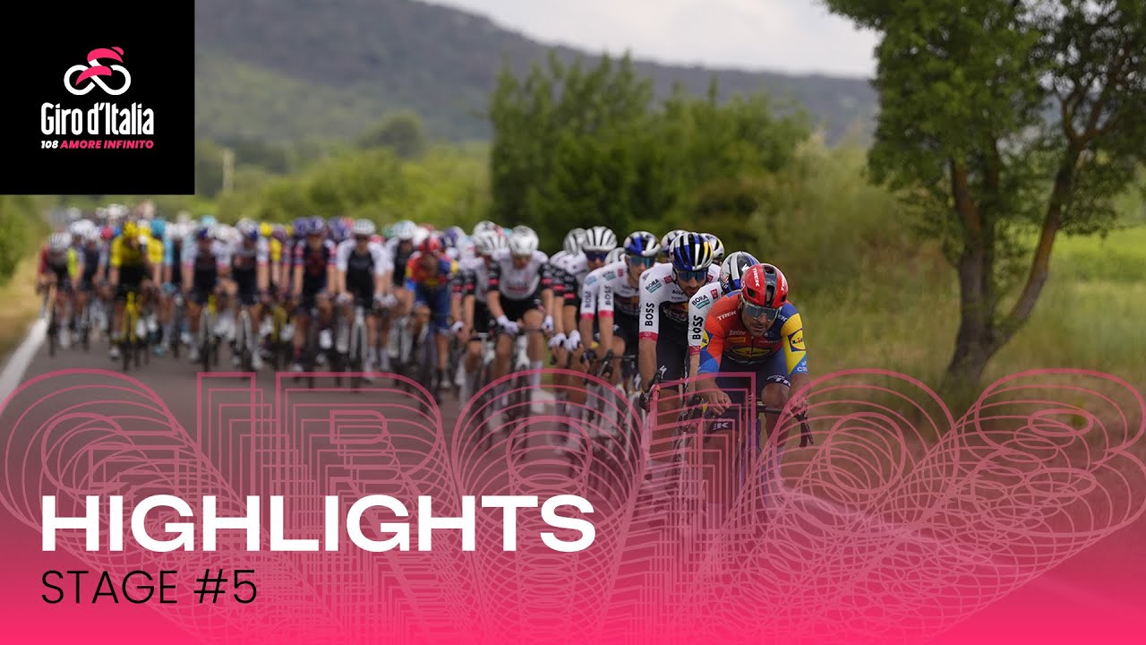 Giro d'Italia 2025 | Stage 5: Highlights