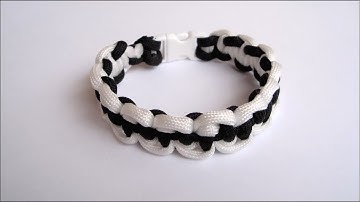 How to make "Claymore" paracord bracelet with side release buckle
