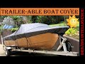 Best Boat Cover To Store & Trailer Boat? Product Review of DikaSun VINPATIO Boat Cover
