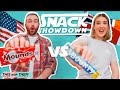 AMERICAN CANDY VS UK CANDY WHICH IS BETTER?! 😲SNACK SHOWDOWN!