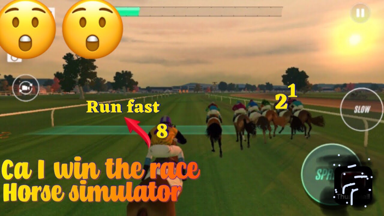 Horse racing simulator 🏇🏇| what a game 😀| racing . - YouTube