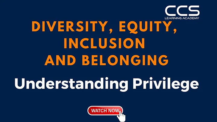 Diversity, Equity, Inclusion, and Belonging | Understanding Privilege Explained | DEI&B Training