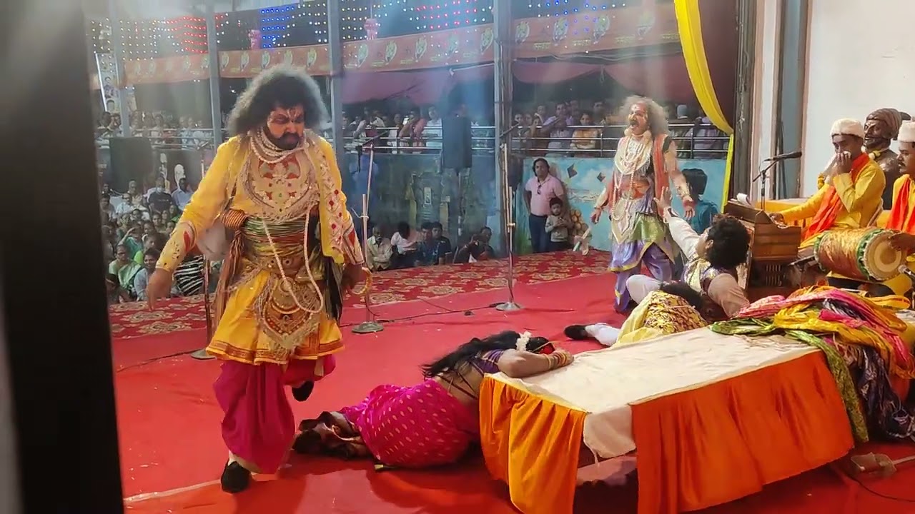 कोकण महोत्सव जोगेश्वरी पूर्व l💥 भगवती देवी दशावतार नाट्य मंडळ!! एक दुःखी प्रसंग जबरदस्त सादरीकरण