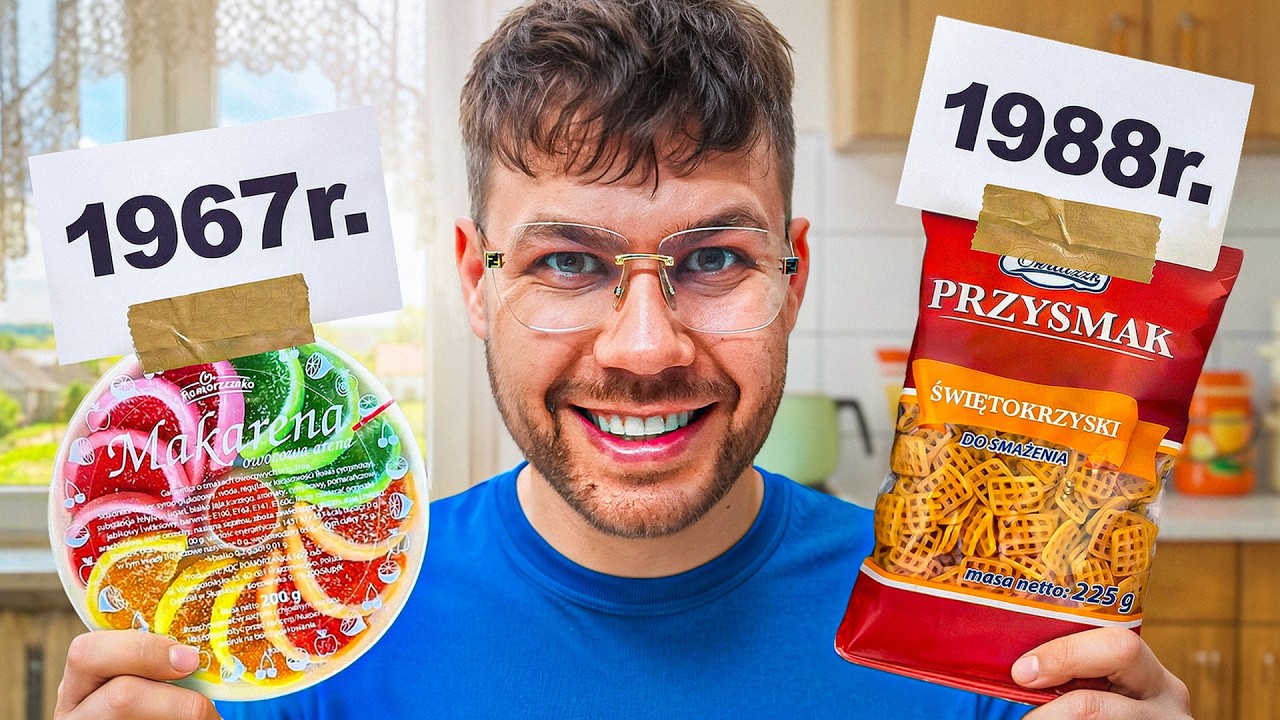 TEST SŁODYCZY Z PRL!