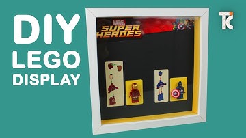 LEGO Minifigure Display (DIY Instructions)