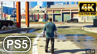 GTA 5 PS5 Gameplay Walkthrough FULL GAME [4K 60FPS RAY TRACING] - No Commentary