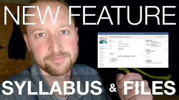 Coming Soon: Course Syllabus & Files